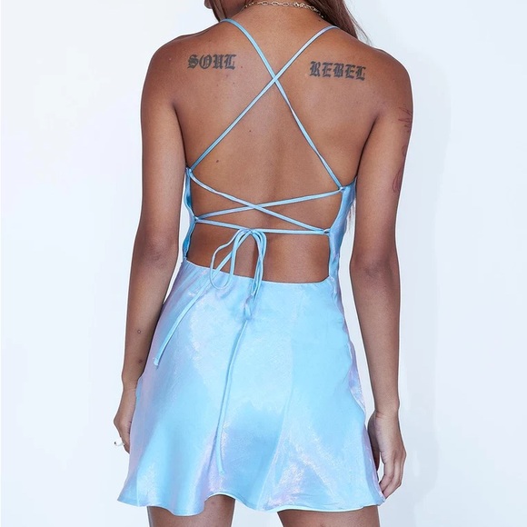 Princess Polly Blue Celena Dress - Picture 5 of 5